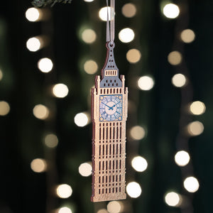 Elizabeth Tower Birchwood Decoration