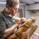 Hand-Carved Westminster Hall Angel Sculpture (70cm) image 10