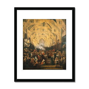 The Trial of Charles I Framed Print