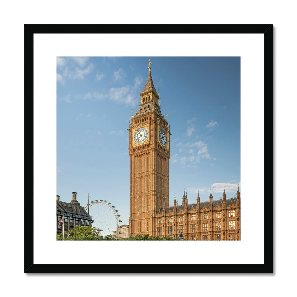 View from New Palace Yard Framed &amp; Mounted Print featured image