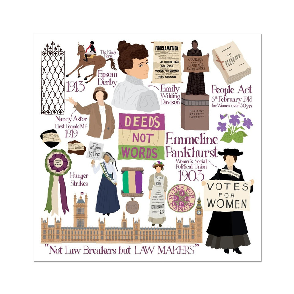 Votes for Women Fine Art Print featured image