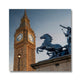 Big Ben and the statue of Boudicca Canvas image 2