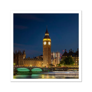 The Ayrton Light, Elizabeth Tower Fine Art Print