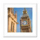Big Ben from the roof of the House of Commons Framed &amp; Mounted Print image 2