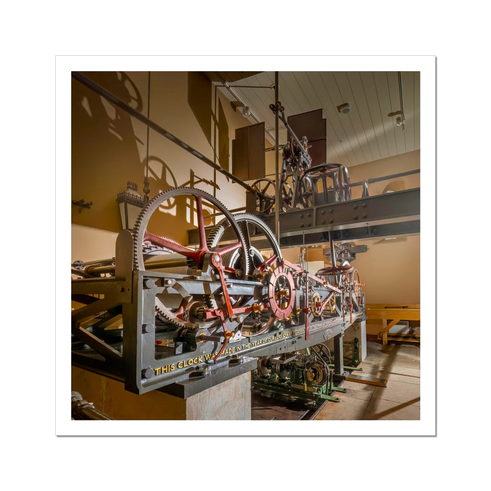 Big Ben's Mechanism Fine Art Print featured image