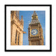 Big Ben from the roof of the House of Commons Framed &amp; Mounted Print image 1