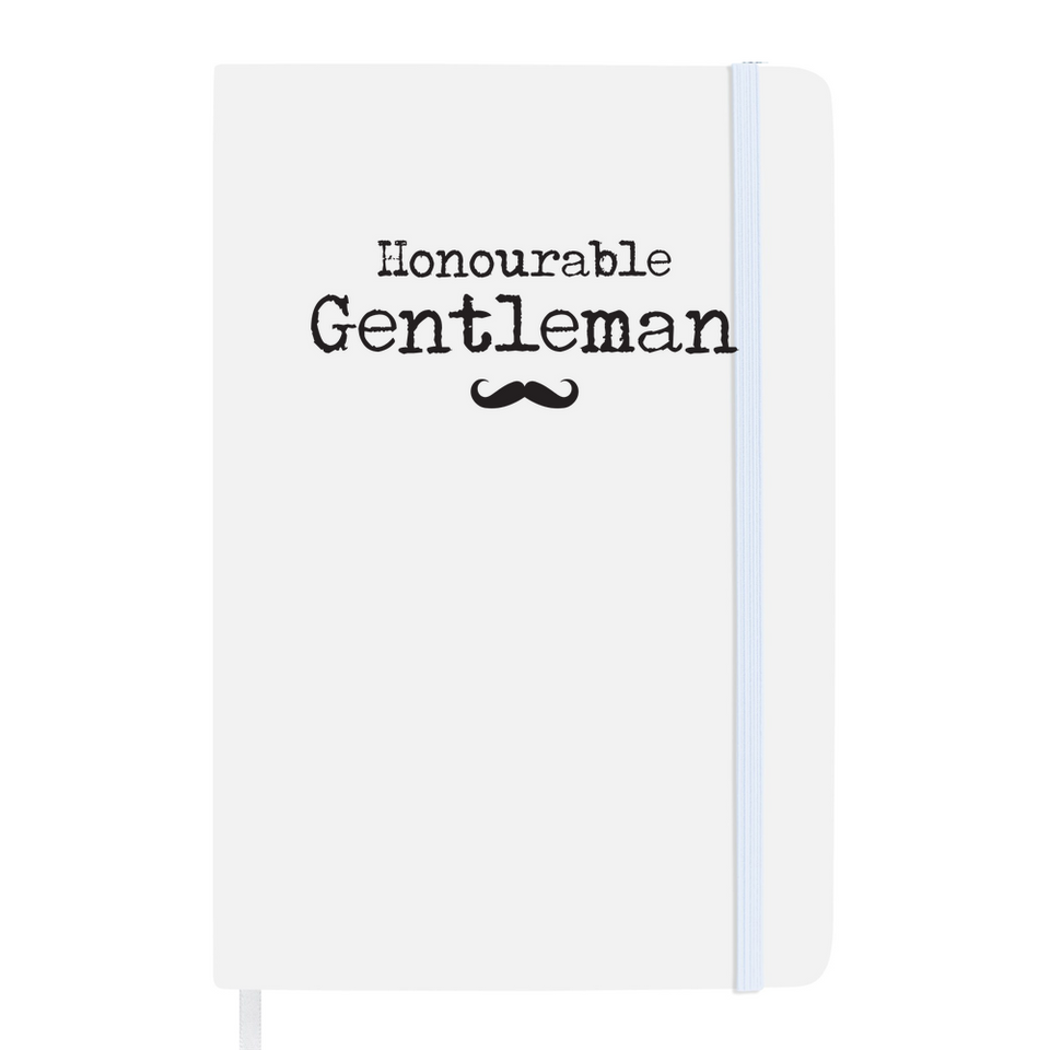 Honourable Gentleman Soft Feel A5 Notebook featured image