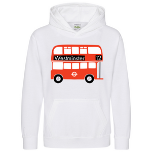 Children's London Bus Hoodie