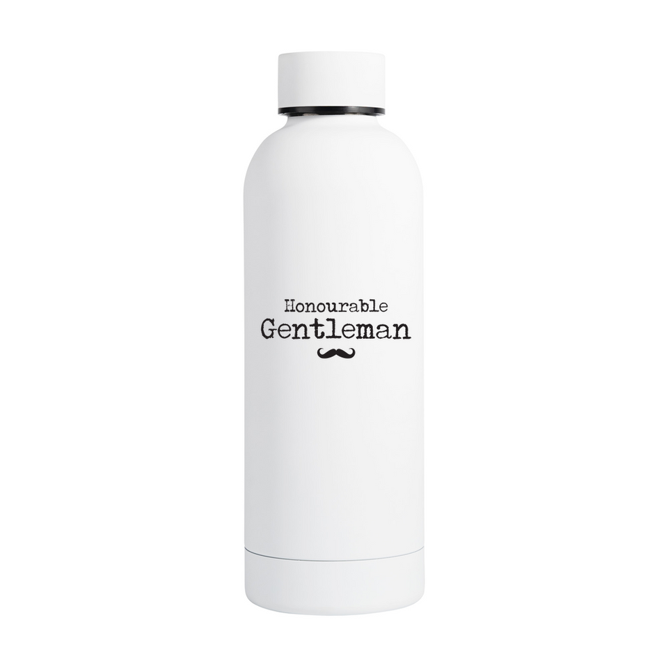 Honourable Gentleman Metal Water Bottle - 500ml featured image